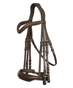 English Leather Bridle With Fancy Stitch Beautiful Horse Bridle With All Sizes - Picture 1 of 3