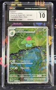 Pokemon - S&V 151 Ivysaur 167/165 CGC 10 - Bild 1 von 2