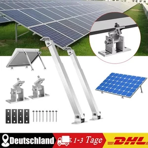 PARTSEE Aufständerung Solarmodul Halterung Balkonkraftwerk Flachdach Fassade PV - Bild 1 von 15