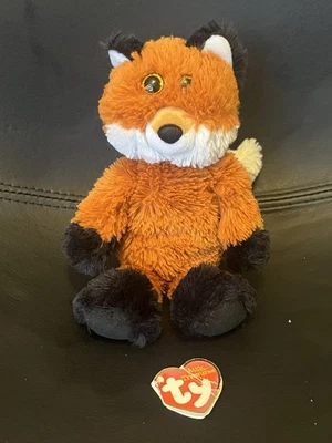 VGC Retired Ty Beanie Attic Treasures Plush Fred the Fox Tags Excellent Cond - Image 1 of 4