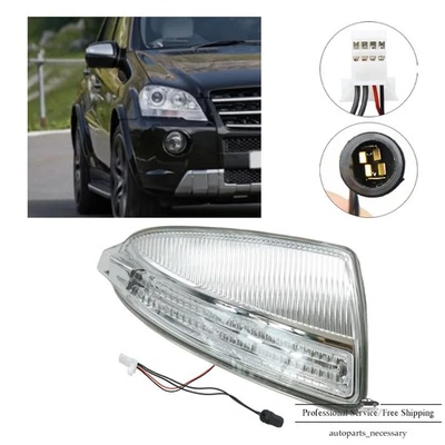 Se adapta a las señales de giro del espejo retrovisor derecho Benz GL320/ML320 2007-2009 Benz GL350 2010 Foto 1 de 4