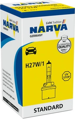 NARVA Glühlampe Nebelscheinwerfer 480413000 H27W/1 für HYUNDAI ix35 LM EL ELH FÉ - Bild 1 von 4