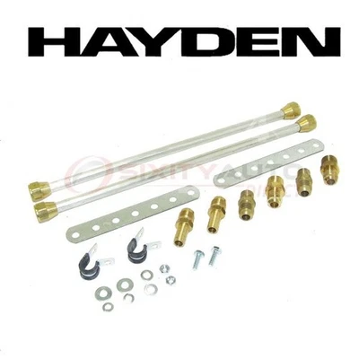 Hayden Engine Oil Cooler Hose Assembly for 1996-2008 Toyota RAV4 - Belts io - Image 1 of 4