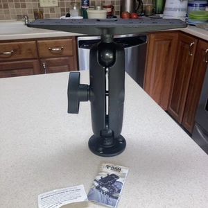 RAM LARGE LONG ARM ELECTRONICS MARINE MOUNT RAM-D-111U Heavy Duty 2.25" BALL - Picture 1 of 10