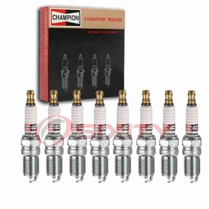 8 pc Champion Iridium Spark Plugs for 1991-2011 Lincoln Town Car 4.6L V8 kr - Picture 1 of 5