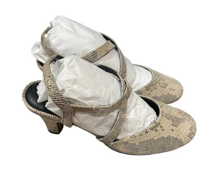 Nuevo cabestrillo Rose Petals By Walking Cradles para mujer talla 5 Caliente dorado topo Foto 1 de 4