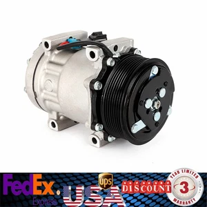 AC A/C Air Compressor w/Clutch for Dodge Ram 1994-2005 3500/2500 L6 5.9L Diesel - Picture 1 of 13