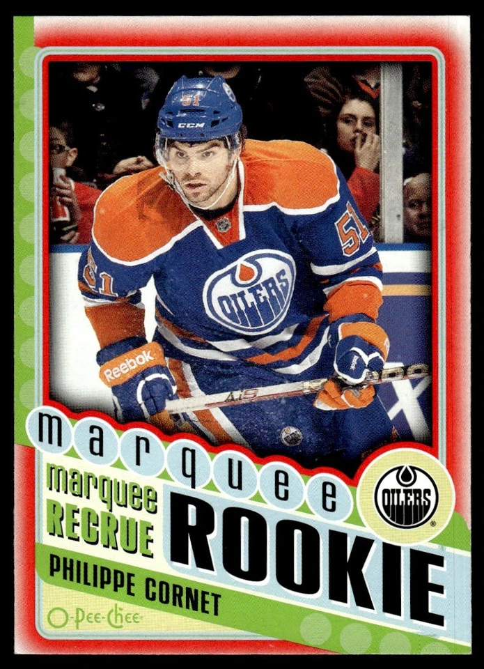 2012-13 O-Pee-Chee Red Philippe Cornet Rookie Edmonton Oilers #572 - Image 1 of 2