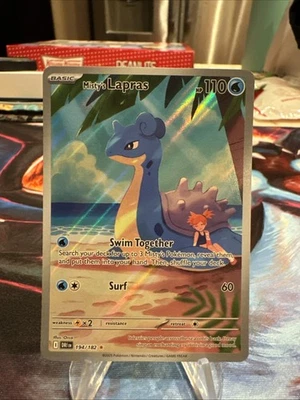 Misty's Lapras 194/182 Sv10: Destined Rivals Holo - Image 1 of 2
