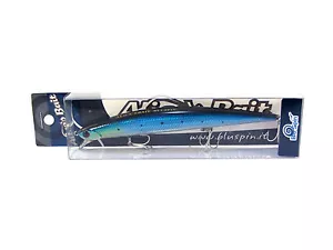 NEW LONG JERK "ALICE'S BAIT" MINNOW 140 SLIM 22gr SINKING COLOR: LASER SARDINE - Imagen 1 de 1