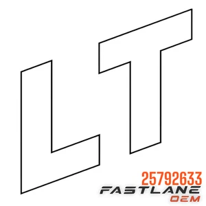 2007-2014 CHEVROLET SILVERADO 2500HD/3500HD/TAHOE LT EMBLEM NEW OEM 25792633 - Picture 1 of 8