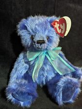 TY Attic Treasures 1993 RIVER Blue 💙 Jointed Bear 