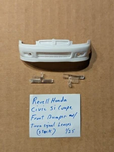 PARAGOLPES DELANTERO REVELL HONDA CIVIC SI CUPÉ STOCK ¡NUEVO! 1/25 - Imagen 1 de 1