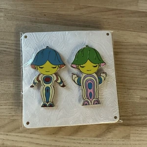 TRESPASSERS - JAMES JEAN X HAROSHI - POLYCHROME 2 PIN SET (RARE) - Picture 1 of 4