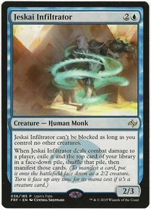 LP raro Magic The Gathering Supplant Form Ugin's Fate Promo Fate Reforged - Imagen 1 de 2