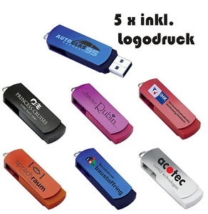 Memoria USB de 5 x 4 GB con su logotipo | Impresión | Publicidad Reflects ARAUCA - Imagen 1 de 1