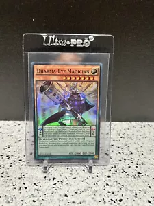 Yugioh 1° Edizione Dharma-Occhio Mago Super Rara Holo PEVO-EN018 NM/M - Foto 1 di 2
