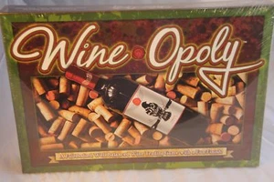 Juego de mesa Wine-Opoly WineOpoly A con temática de vino nuevo y sellado saludos adulto - Imagen 1 de 3