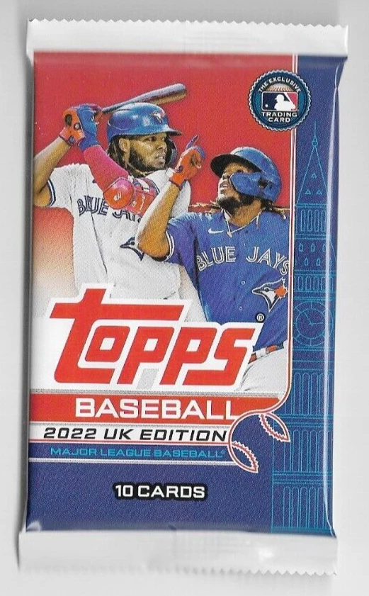 2022 Topps Baseball UK Edition Pack Sealed - Image 1 of 1