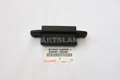 Interruptor abridor puerta trasera genuino Toyota Land Cruiser Prius OEM 84840-28040 Foto 1 de 4