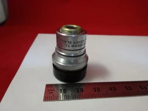 BAUSCH LOMB OBJECTIVE 8X OPTICAL MICROSCOPE PART OPTICS AS PICTURED &AM-A-21 - Picture 1 of 7