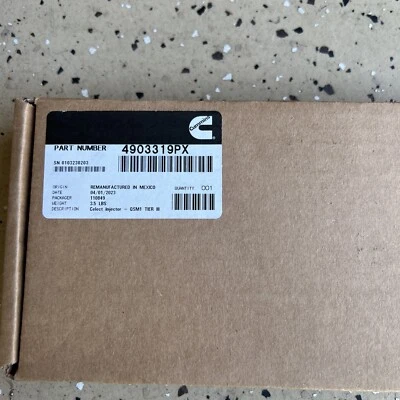 new cummins 4903319PX QSM1 DIESEL INJECTOR CUMMINS FOR ENGINE M11 - Image 1 of 4