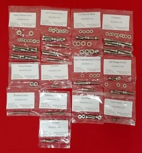 HONDA 1966-1979 CT90 TRAIL POLISHED STAINLESS STEEL ENGINE BOLT SCREW KIT SET - Picture 1 of 1