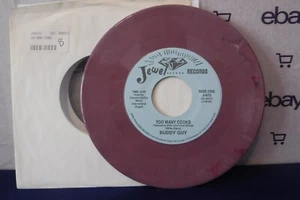 Buddy Guy, Too Many Cooks / Jesse Fortune, Heavy Heart Beat, 1995 Jewel J-873 B - Picture 1 of 4