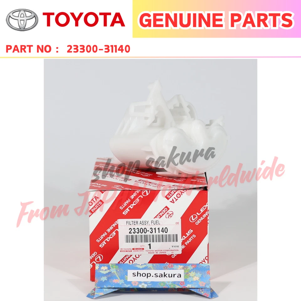 Lexus GS350 GS430 GS450h IS250 IS350 OEM Genuine Fuel Filter 23300-31140 Foto 1 de 3