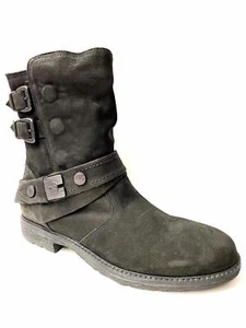 SCHUHE STIEFEL STIEFEL DAMEN SCHWARZ GÄRTEN A309521D LEDER 100 ORIGINAL AI - Bild 1 von 6