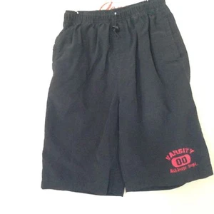 Field Gear Boys Shorts Jammers 14 / 16 Black Red Varsity Athletic Dept 00 - Picture 1 of 4