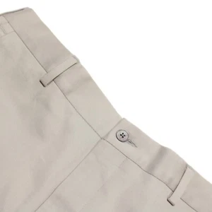 Nuevos con tracción Zanella Devon Bermudas Talla 34 EE. UU. En Mezcla de Algodón Beige Liso - Imagen 1 de 11