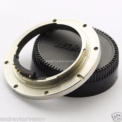 Leica R to Nikon F lens mount (Leitax analogue) with Dandelion chip original. - Image 1 of 3