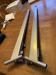 Yamaha Snowmobile Viper Venture Venom Trailing Arm Right Left Silver W Bushings - Bild 1 von 6