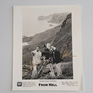 FROM HELL Publicity photo SIGNED BY ALLEN & ALBERT Hughes RARE!! - Picture 1 of 5