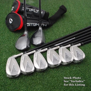 TaylorMade Stealth Hybrid/Iron Combo Set 3h4h&5-PW - All Graphite Stiff Flex NEW - Picture 1 of 12