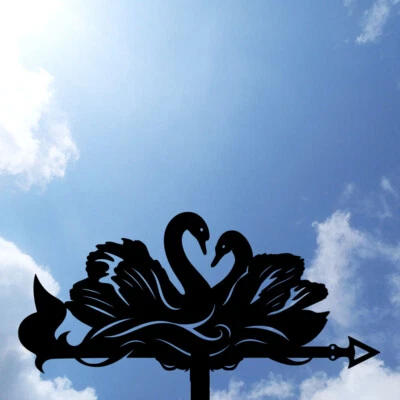 Bird swan Metal Weathervane, Weather Vane, home roof decor - Image 1 of 4