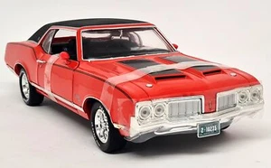 Ertl 1/18 - Oldsmobile Cutlass SX 1970 Orange Diecast Scale Model Car - Imagen 1 de 11