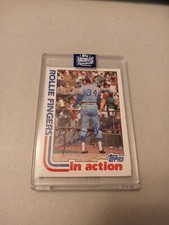 2020 Topps Archives Signature Series ROLLIE FINGERS 20/40 Auto Autograph Brewers