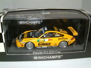 1/43 PORSCHE 911 GT3 2003 SUPERCUP 'DEWALT' #21 ZAMPEDRI. MINICHAMPS *RAROS* - Imagen 1 de 1