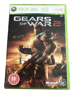 XBOX 360 GAME GEARS OF WAR 2  MICROSOFT XBOX 360 GAME AGES 18+ - Picture 1 of 2