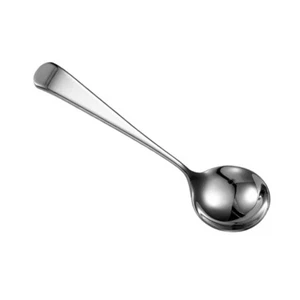 Cuchara de acero inoxidable Cuchara de sopa grande con mango largo Servir - Imagen 1 de 22