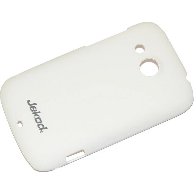 Custodia Jekod Originale Super Cool Case Cover Per Htc Desire C Bianca White - Immagine 1 di 3