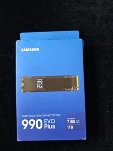 Samsung 990 EVO PLUS SSD 1TB PCIe Gen 4x4 | 5x2 M.2 2280 NEW FREE SHIPPING - Picture 1 of 2