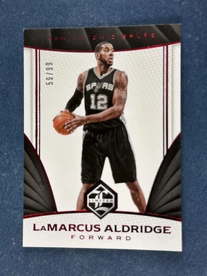 2016-17 Panini Limited Ruby Spotlight #81 LaMarcus Aldridge Spurs /99 - Image 1 of 2