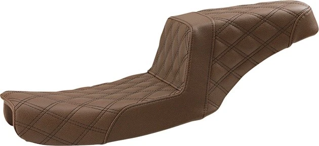 Saddlemen Step-Up LS Seat Brown #284215 Harley Davidson Dyna - Image 1 of 1