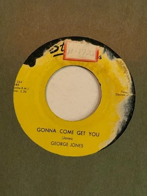 Country Bopper 45 George Jones - Gonna Come Get You STARDAY 264 damaged label - Image 1 of 2