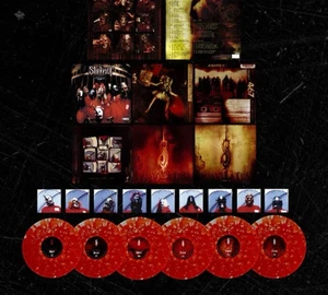 SLIPKNOT 6LP 25TH ANNIVERSARY BLOOD SPLATTER BOX SET - Limited 1899 copies - Picture 1 of 1