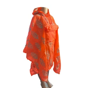 Free People FP Movement wandelbarer wasserdichter Poncho Regenjacke für Damen Einheitsgröße - Bild 1 von 8