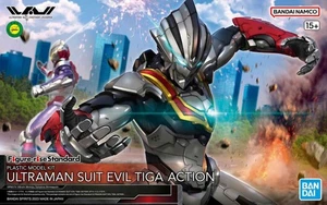 Ultraman Figura-Levantamiento Estándar Ultraman Traje Evil Tiga (Ver Acción.) Kit modelo - Imagen 1 de 10